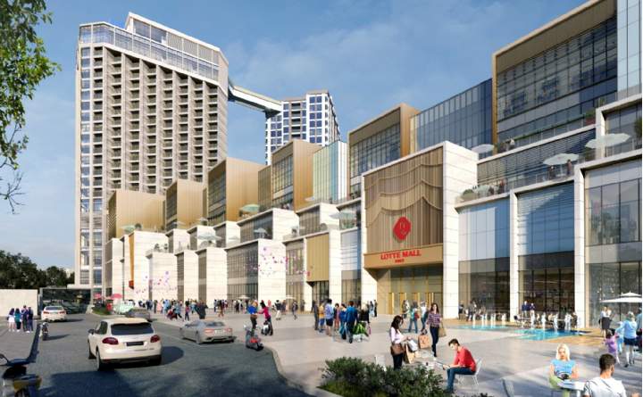 Tòa nhà văn phòng - TTTM Lotte Mall - Quận Tây Hồ, Hà Nội