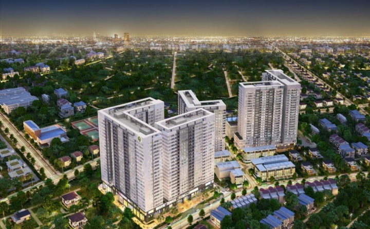 Golden Mansion 2 - tòa nhà văn phòng cho thuê hạng C quận phú nhuận, TPHCM