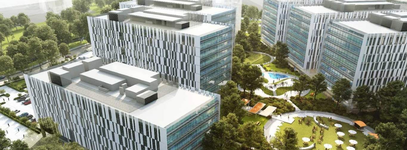 Tòa nhà phức hợp văn phòng cho thuê tại quận 9, TPHCM - Onehub Saigon 1